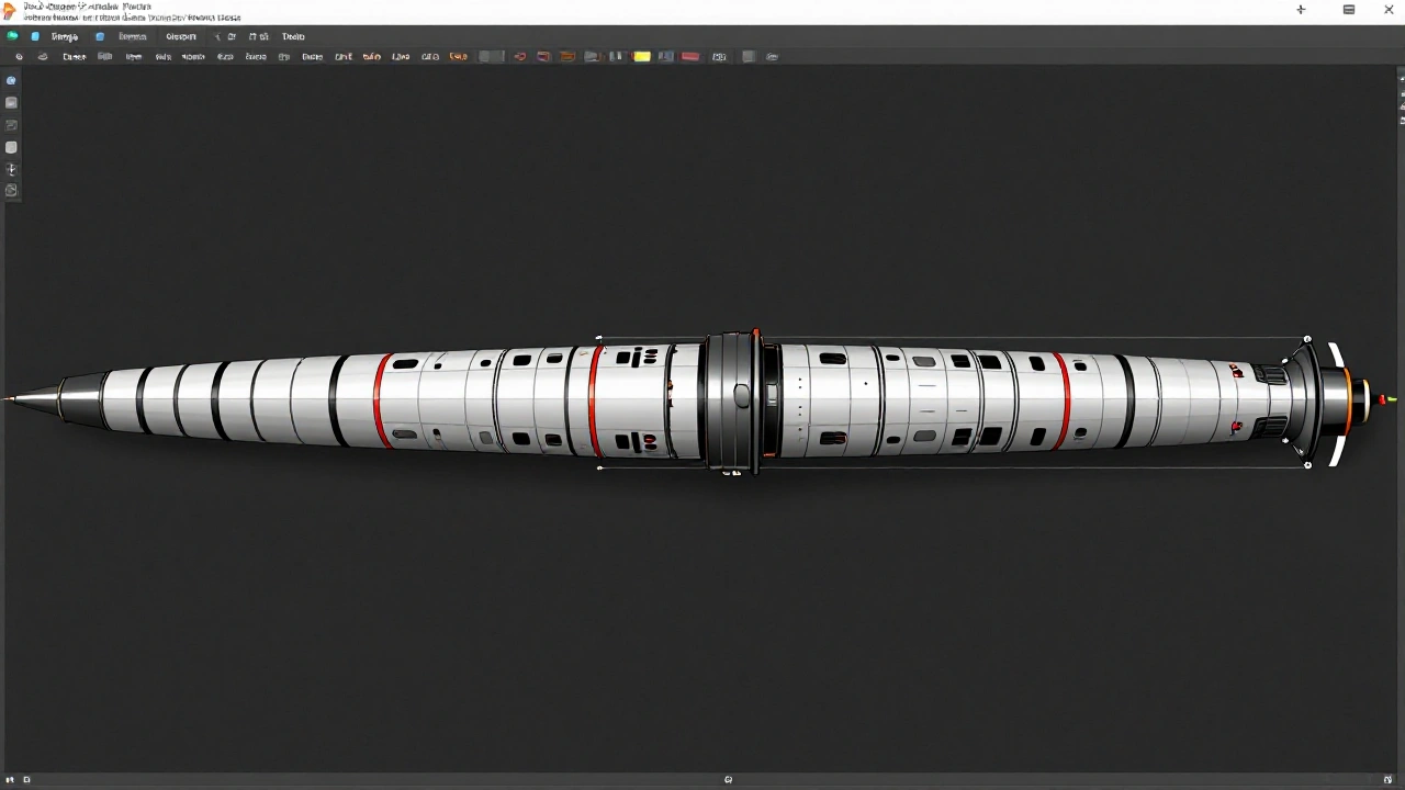 Cyberpunk City Panorama