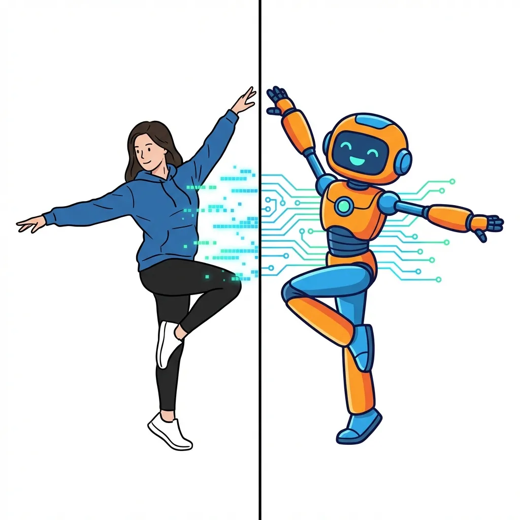 AI Motion Transfer Process