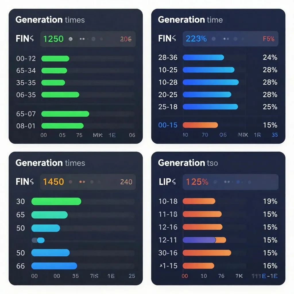 Speed comparison visualization
