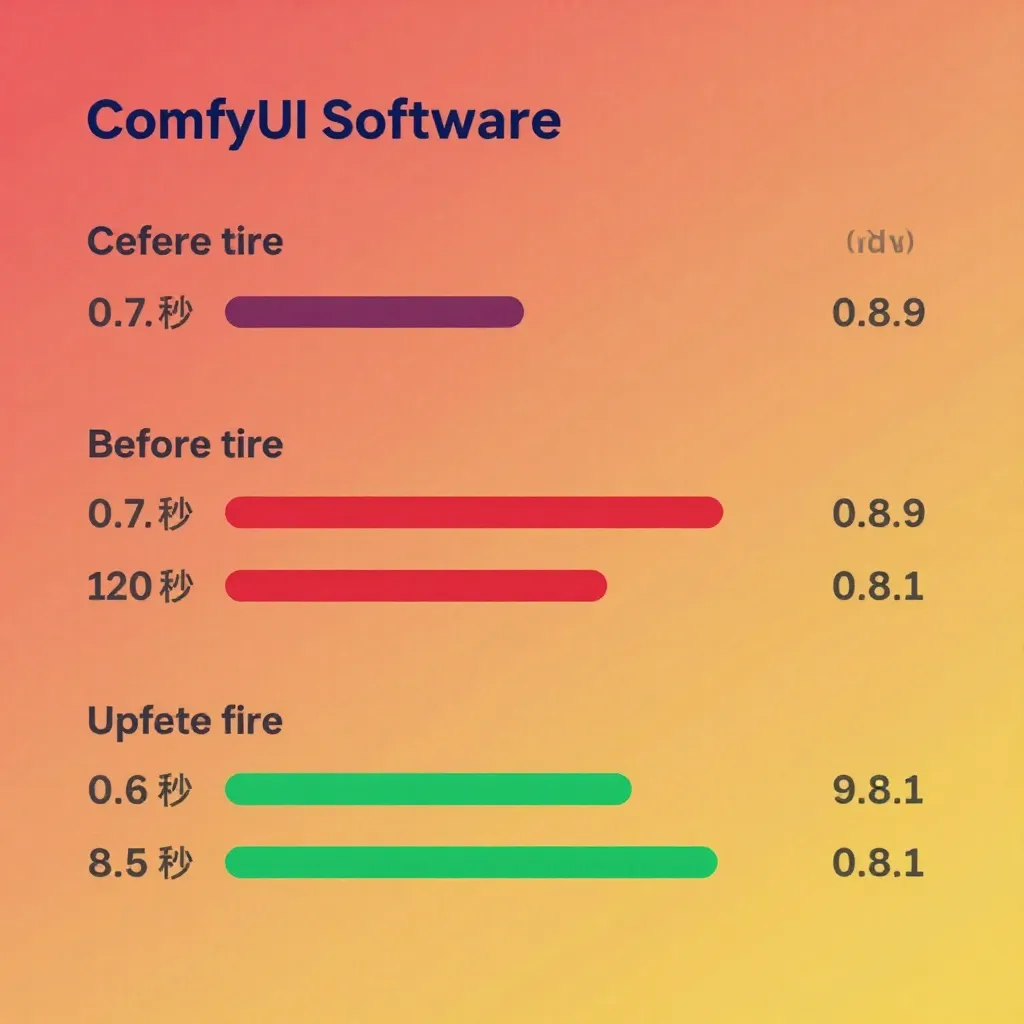 ComfyUI version timeline and performance benchmarks