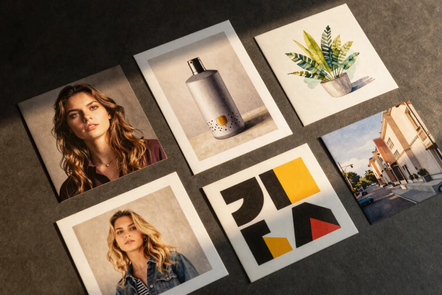 Diverse AI-generated image styles across models