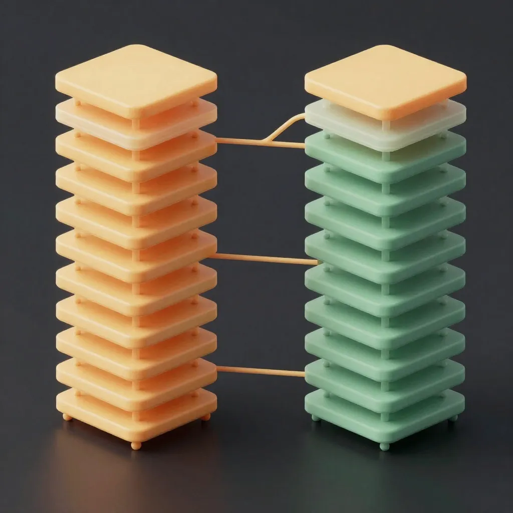 Technical architecture comparison — transformer pipelines