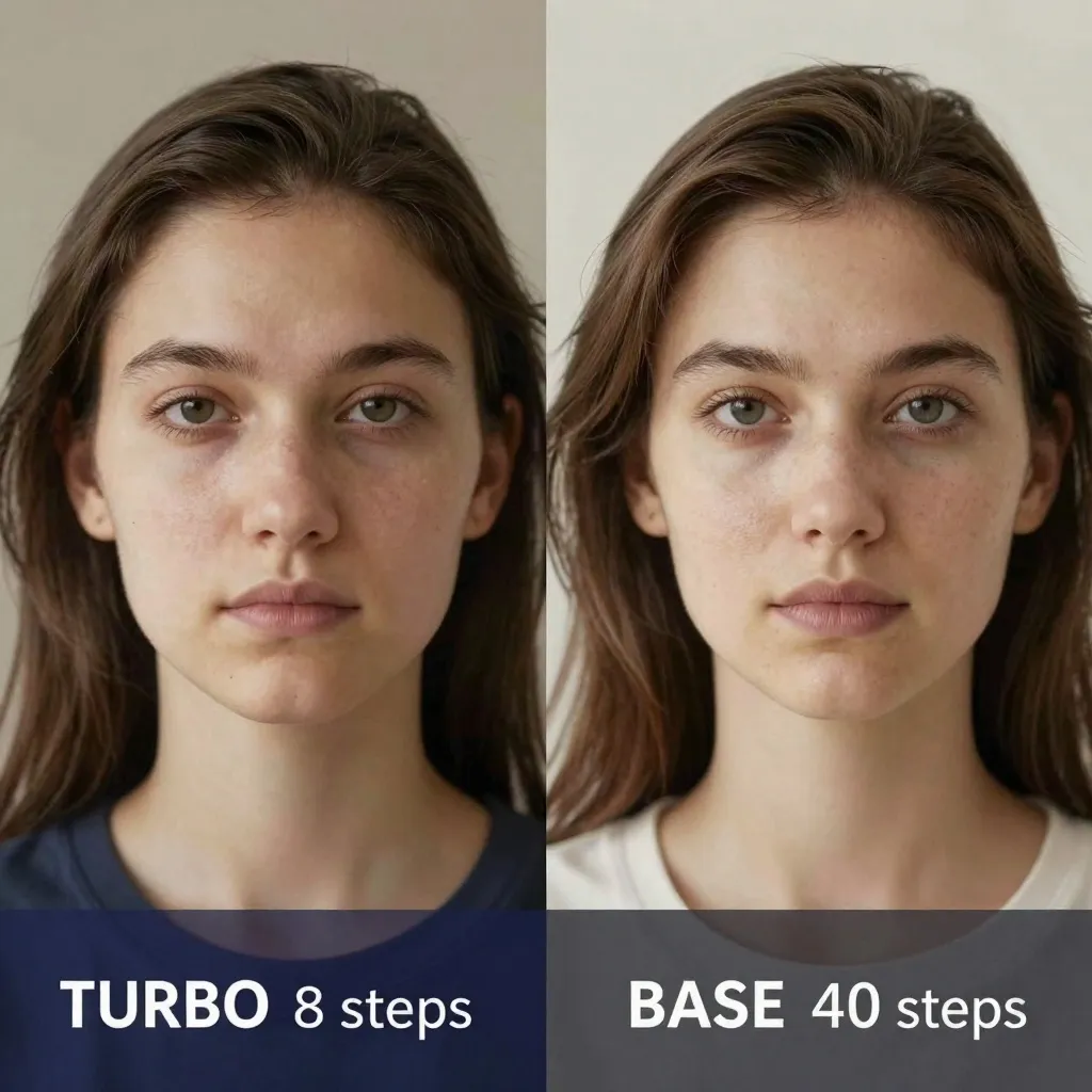 Z-Image Base vs Turbo comparison