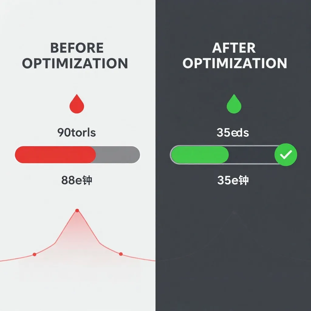 Before after comparison
