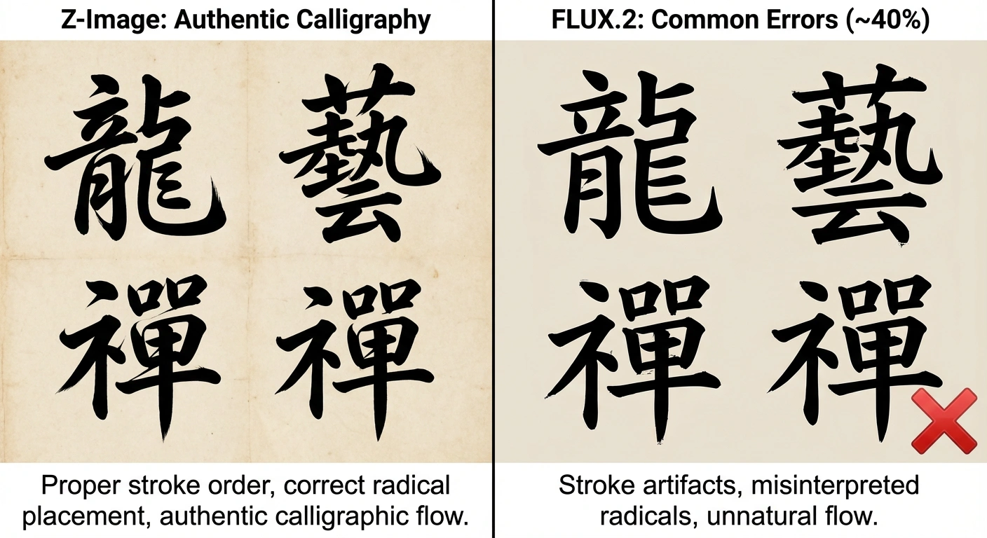 Chinese Text Rendering