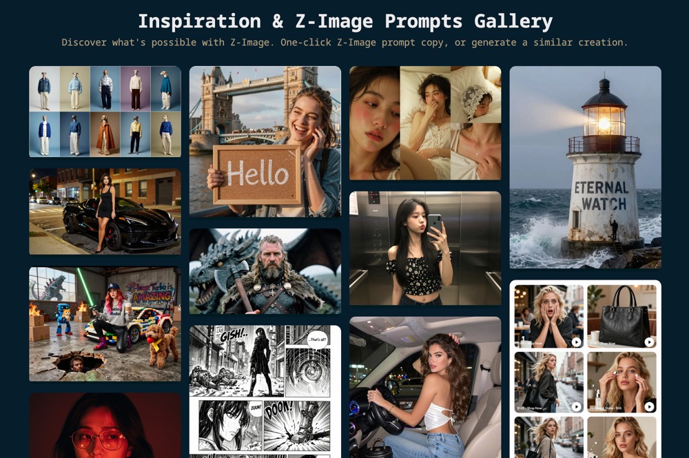 z-image prompts