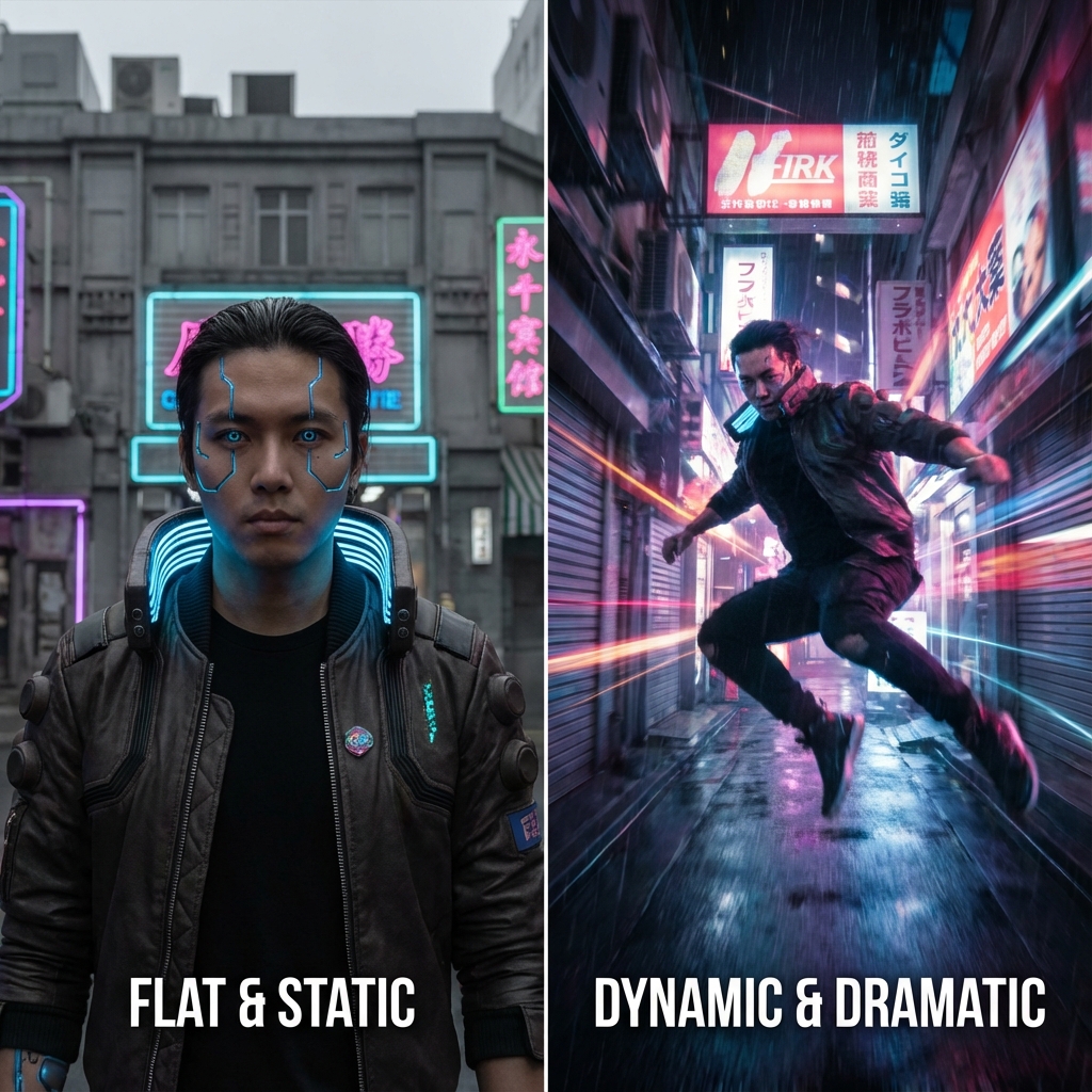 Z-Image Turbo Comparison: Flat vs Dynamic